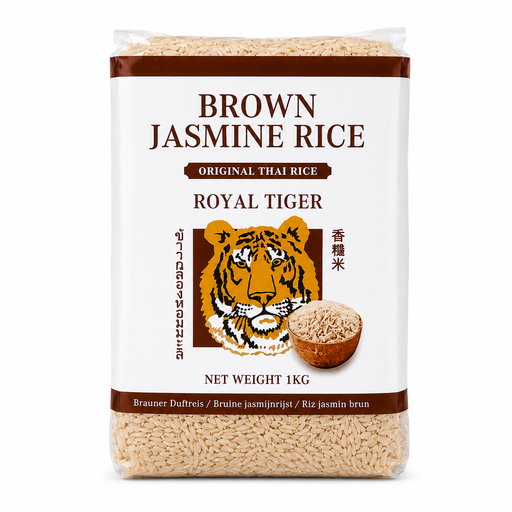 Royal Tiger Original Thai Brown Jasmine Rice 1kg