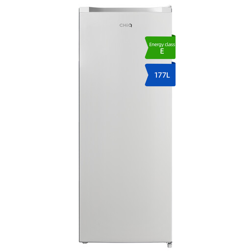 CHiQ JKR183DWE 54cm Wide 144cm Tall Freestanding Upright Freezer