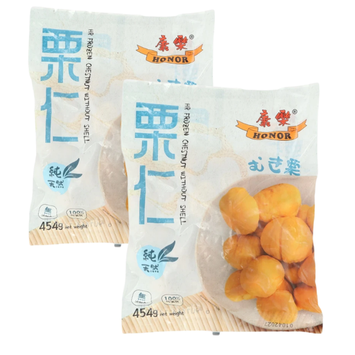 HONOR Chestnuts Without Shell, two 454g packs