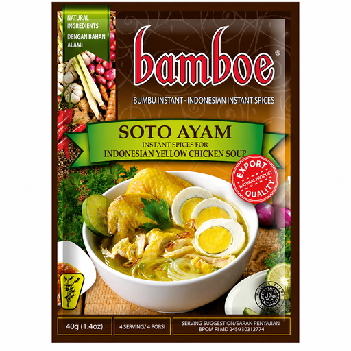 Bamboe Soto Ayam Chicken Soup Seasoning Paste