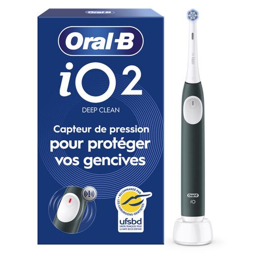Oral-B iO2 Electric Toothbrush Green 1 Brush Head