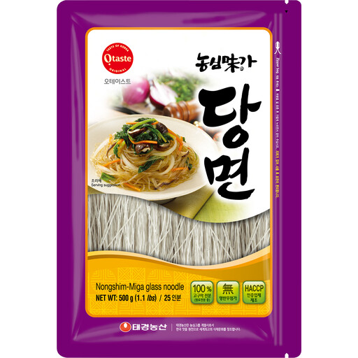 NONGSHIM Glass Noodles Sweet Potato Miga 500 G