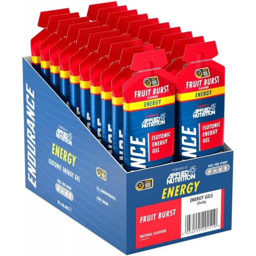 Applied Nutrition Energy Gel Endurance Fruit Burst Flavour, 20 x 60ml