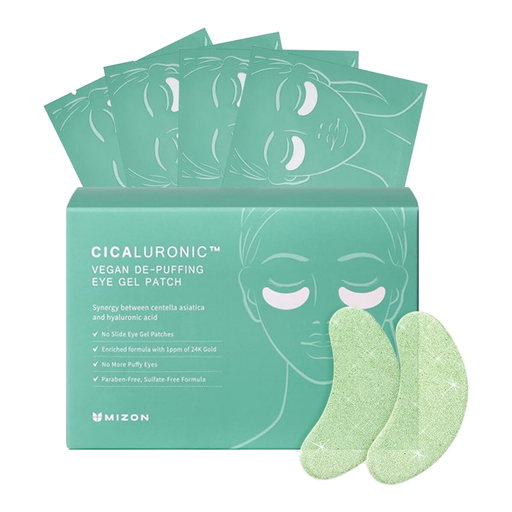 Mizon Cicaluronic Vegan De-Puffing Eye Gel Patches
