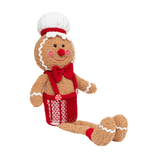 Sitzender Lebkuchenmann, 50 cm hoch