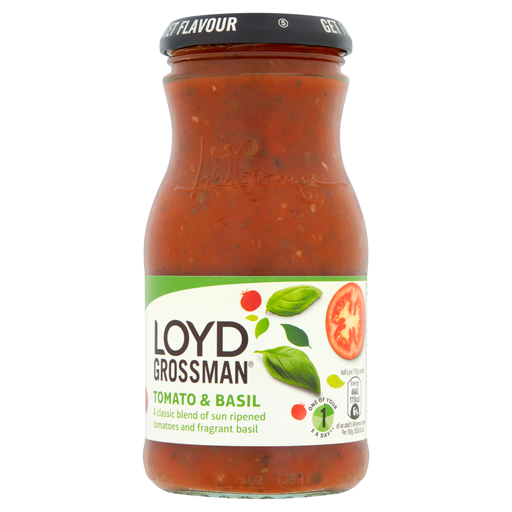 Loyd Grossman Tomato & Basil Sauce 350g