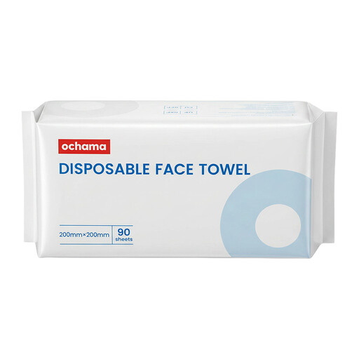 ochama Disposable Face Towel, 90 Sheets, Travel Size