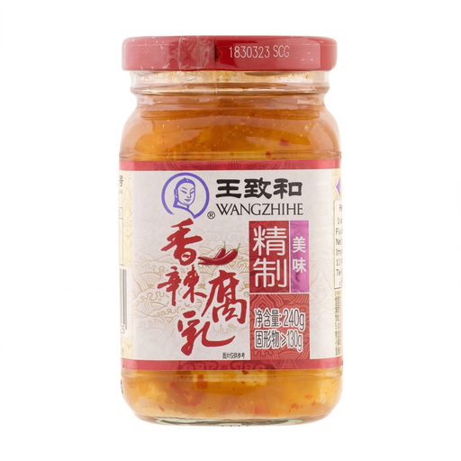 Wang Zhi He Spicy Fermented Bean Curd 240g