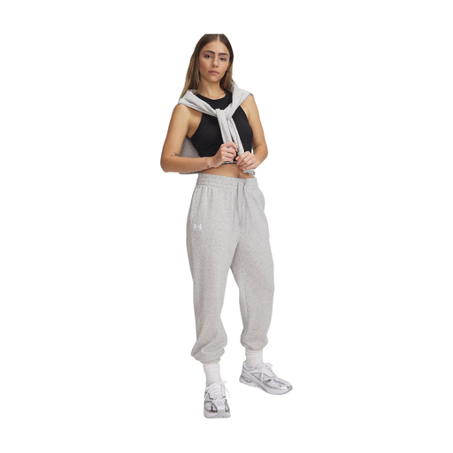Under Armour Women's Rival Terry Joggers Grey Sportstyle Collection M