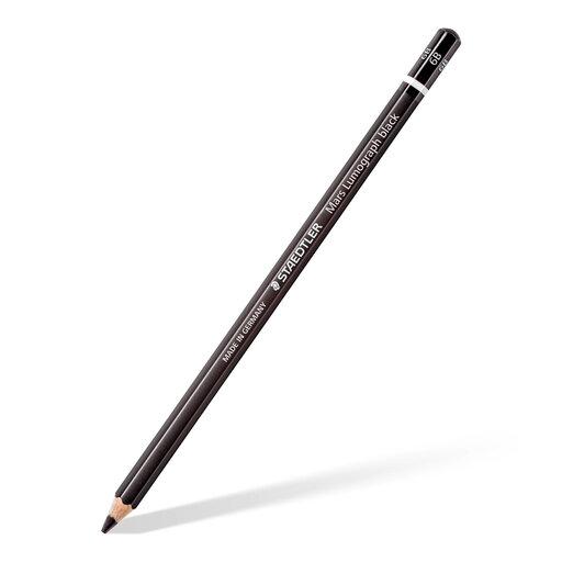 STAEDTLER Mars Lumograph Black 6B Charcoal Pencil