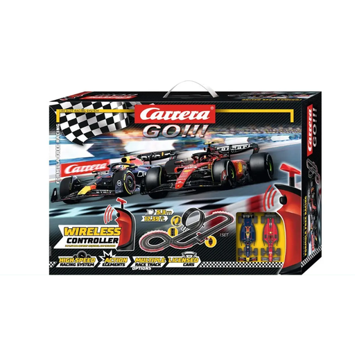 Carrera GO!!! Formula Free Racing Set mit kabellosen Controllern