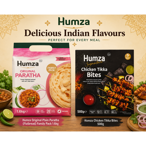 Humza Chicken Tikka Paratha Roll Set