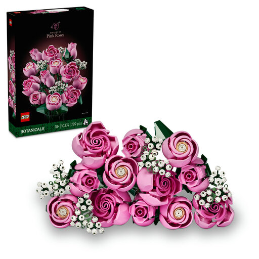 LEGO Botanicals 10374 Bouquet of Pink Roses