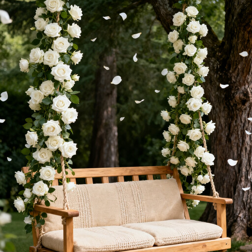 Wei's Moment Witte Bloemenslinger
