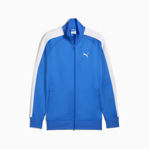 Puma T7 Always On Track Jacket in Mountain Blue