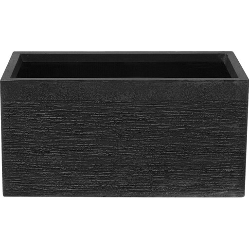 Beliani Plant Pot MYRA in Black