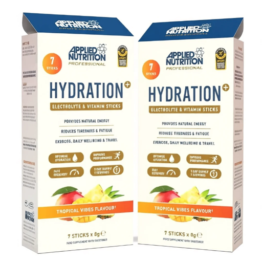 Applied Nutrition Electrolytes Hydration Stick Packs Tropical Vibes Drink Flavour