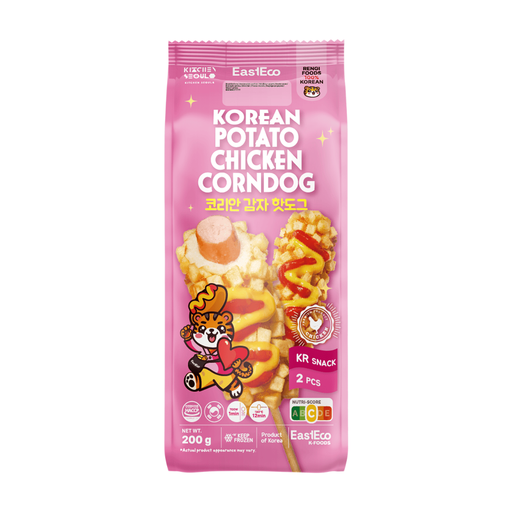 EastEco Korean Chicken & Potato Corndog 2pcs 200g