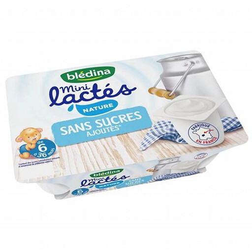BLEDINA Desserts Nat SS, six 55 g pots
