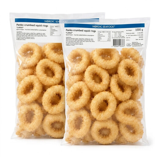 Nordic Seafood Panko Crumbed Jumbo Squid Rings
