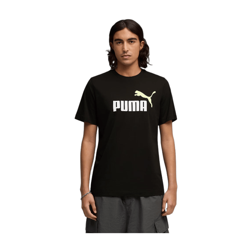 PUMA Men's T-Shirt Black-Ap Ess 2 SS