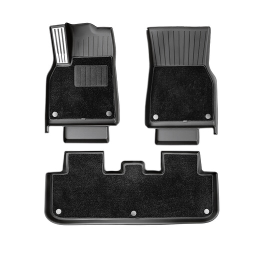 YZ Metal Pedal TPE Floor Mats For Tesla Model Y Juniper 2025?2026