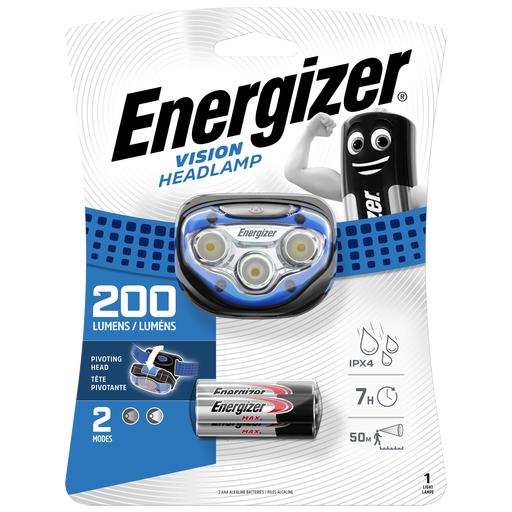 Energizer Vision Headlamp 200 Lumens