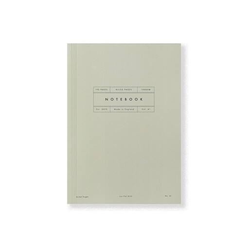 Katie Leamon A5 Notebook Lined Paper 100GSM Sage