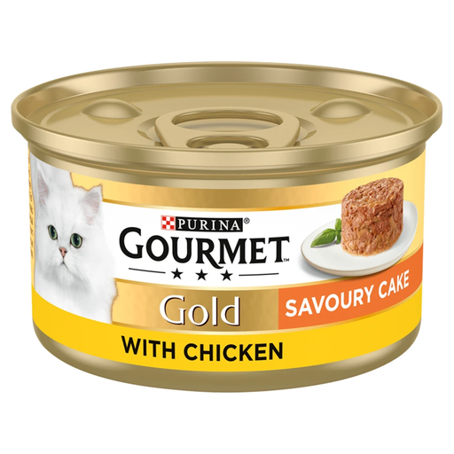 Gourmet Gold Savoury Cake with Chicken
