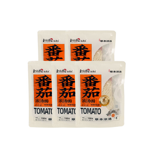 Hefu Noodle Tomato Rich Soup Noodles 198g times 5