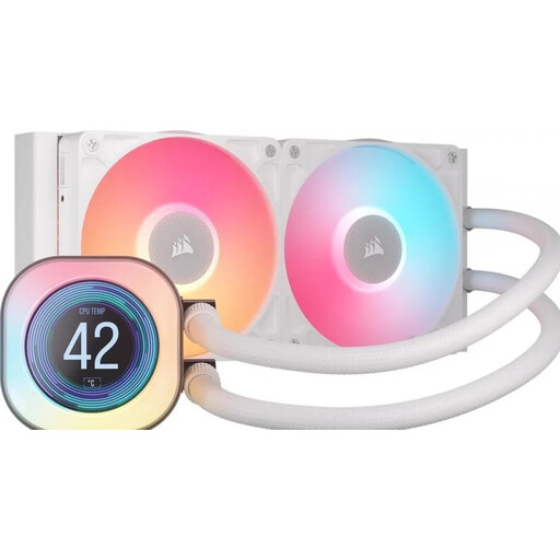 Corsair iCUE LINK TITAN 240 RX LCD Processor All-in-One Liquid Cooler