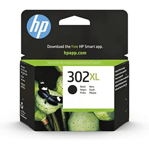 HP 302XL Original Black Ink Cartridge F6U68AE#UUS