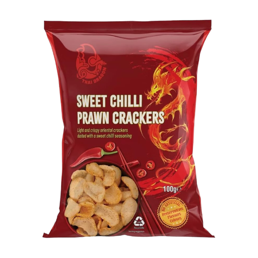 Thai Dragon Sweet Chilli Prawn Cracker 100g