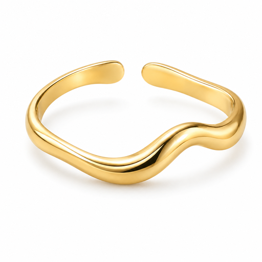 Bague Ajustable VoxorAI à Forme Organique