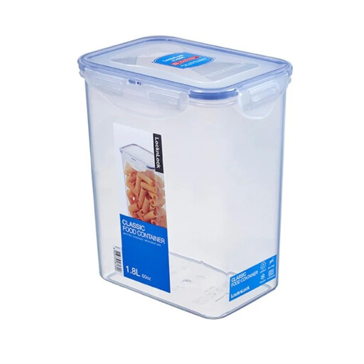 LocknLock PP Classic Rectangular Food Storage Container, 1.8 L