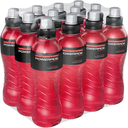 Powerade Sports 野樱桃味等渗运动饮料 12x0.5L