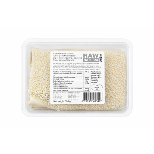 Raw Natural Beef Tripe Scalded Honeycomb