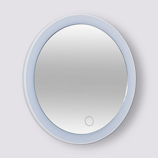 5five LED Pivoting Plastic Mirror - 18.3 cm