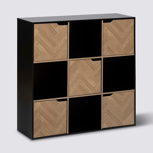 5five Mix'n Door Chevrons Shelving Unit