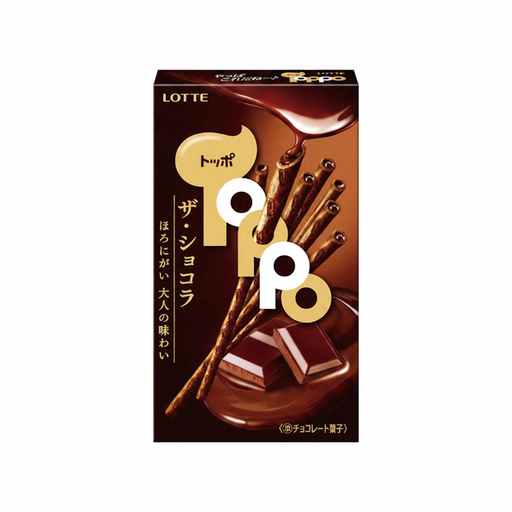 Lotte Toppo Pretzel Sticks Rich Chocolate Flavour 72g