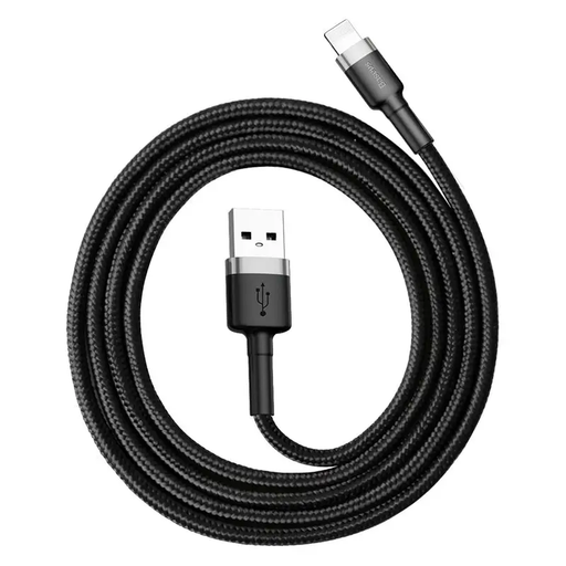 Baseus Cafule 3A USB to USB-C cable, 1m, grey and black