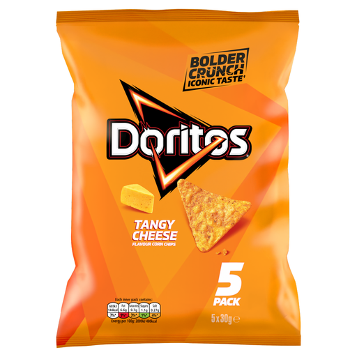 Doritos Tangy Cheese 5 x 30g multipack