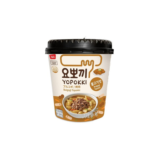 YOPOKKI Cup Bulgogi Rice Cakes KR 118 g