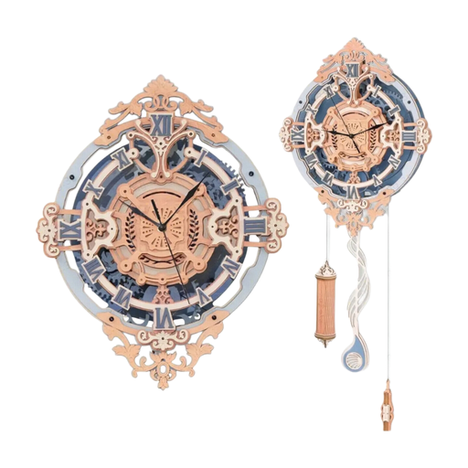Robotime ROKR Romantic Notes Wall Clock 3D houten puzzel