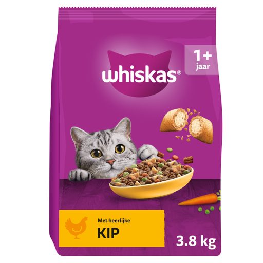 Whiskas 1+ Dry Adult Chicken 3.8kg