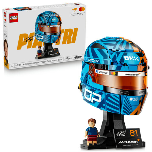 Casque LEGO F1 Oscar Piastri McLaren