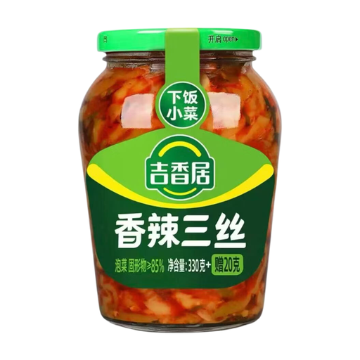 Ji Xiang Ju Spicy Triple Shredded Zhacai 350g