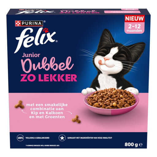 Felix Double as Nice Junior Chicken, Turkey & Milk