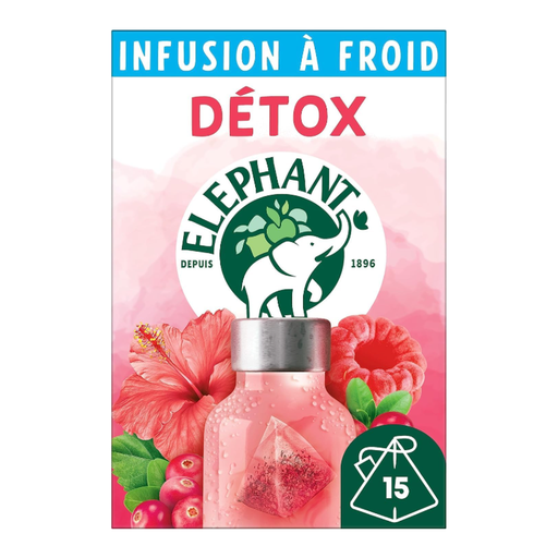 Éléphant Detox cold-brew infusion, 15 tea bags