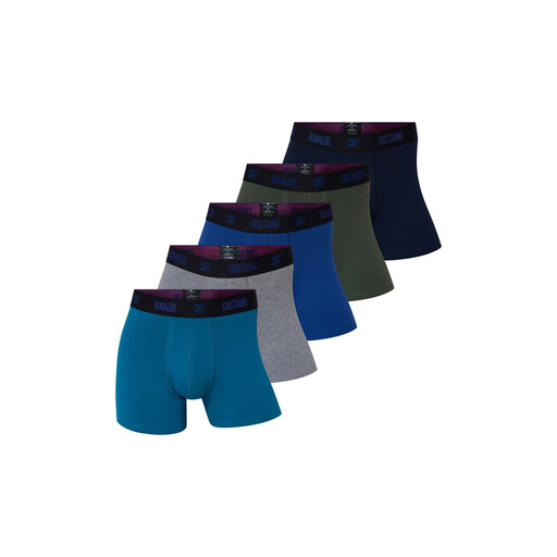 Cristiano Ronaldo CR7 Basic Slip 5-Pack Multicolored